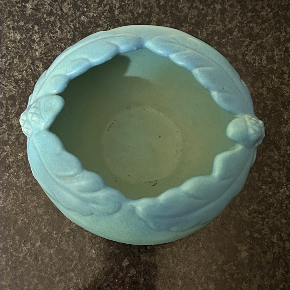 Van Briggle Turquoise Pottery Piece - Picture 5 of 5